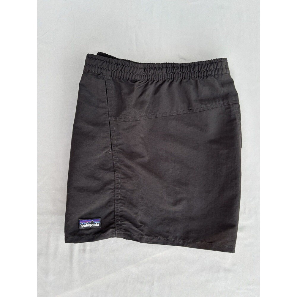 Patagonia Women's Size X Small Black 4" Inseam Unlined Baggies Shorts - Picture 9 of 9